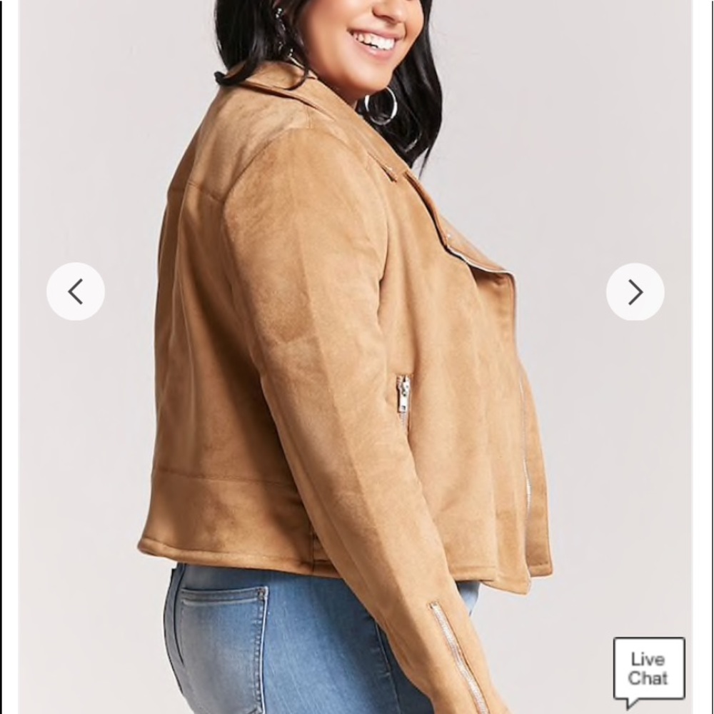 SUEDE MOTO JACKET